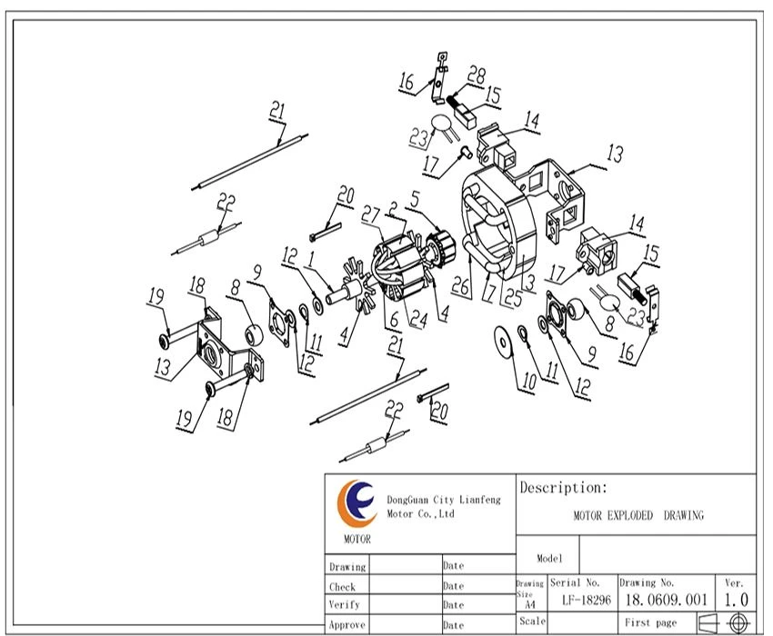 5417 motor assembly